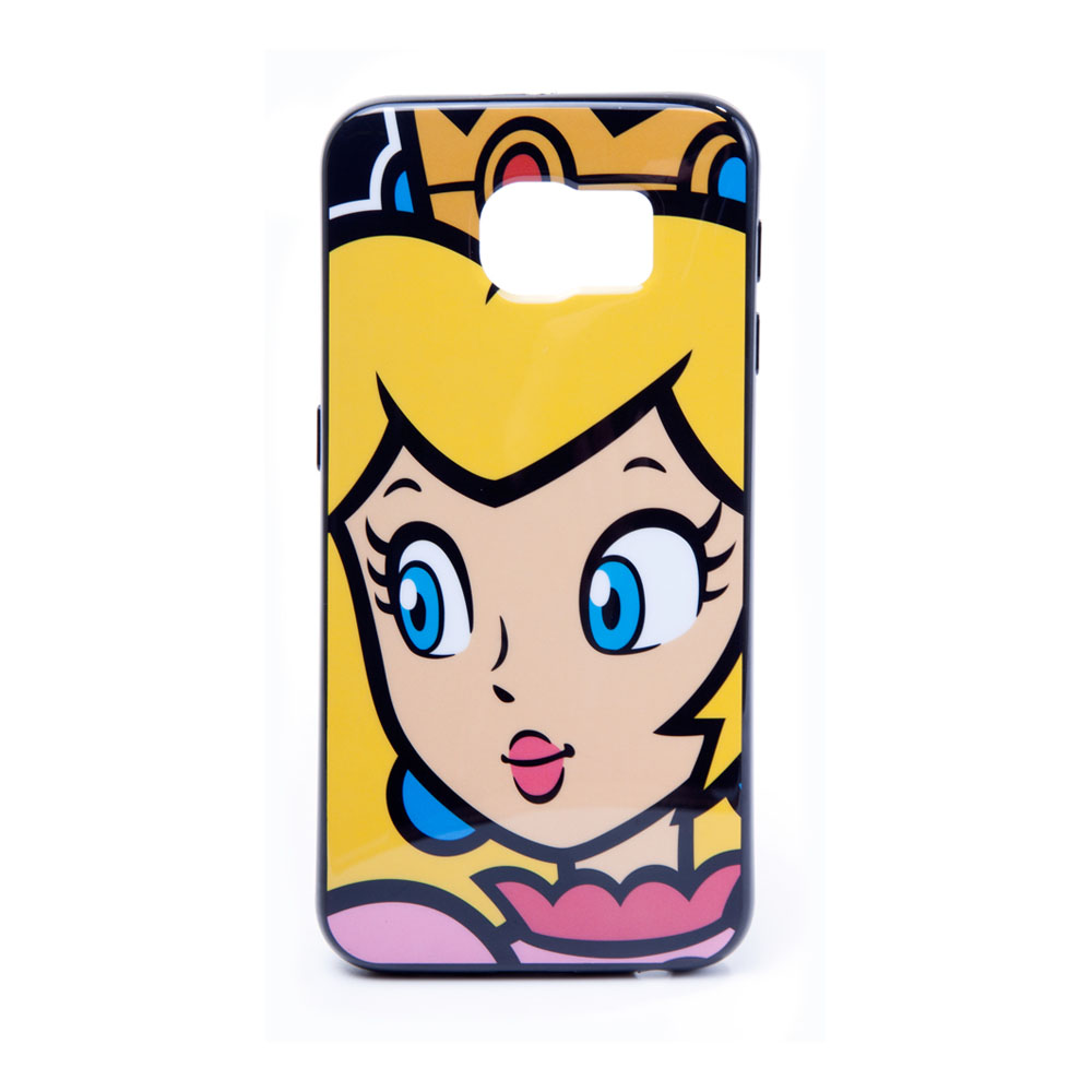 NINTENDO Super Mario Bros. Princess Peach Face Phone Cover for Samsung S6, Multi-colour (PH180313NTN