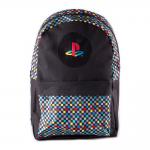 SONY Playstation Retro Logo All-over Print Backpack, Unisex, Black (BP533082SNY)