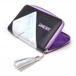 NINTENDO Gameboy Zip Around Wallet Purse, Female, Black/Purple (GW581522NTN)