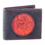 NINTENDO Super Mario Bros. Red Mario Patch Bi-fold Wallet, Male, Black/Red (MW560151NTN)