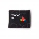SONY Playstation Japan Tokyo 94 Bi-fold Wallet, Male, Black/Red (MW752363SNY)