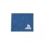 SONY Playstation Icons All-over Print Bi-fold Wallet, Male, Blue/Yellow (MW842567SNY)