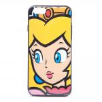 NINTENDO Super Mario Bros. Princess Peach Face Phone Cover for Apple iPhone 6, Multi-colour (PH18031