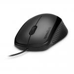 SPEEDLINK Kappa Wired PC Mouse, 3 Buttons, 1.4m USB Cable, Black (SL-610011-BK)