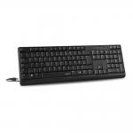 SPEEDLINK Niala USB Ergonomic Full-size Keyboard, UK Layout, Black (SL-640001-BK-UK)