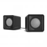 SPEEDLINK Twoxo USB-Powered Stereo Speakers with Integrated Volume Control, 3.5mm Stereo Jack Plug, 