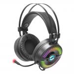 SPEEDLINK Quyre RGB 7.1 Wired Gaming Headset with Microphone, 2.2m USB Cable, Black (SL-860006-BK)