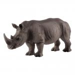 ANIMAL PLANET Wildlife & Woodland White Rhinoceros Toy Figure, Three Years and Above, Grey (387103)