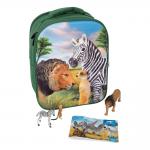 ANIMAL PLANET Mojo Wildlife 3D Backpack Playset, Unisex, Three Years and Above, Multi-colour (387725