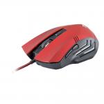 WHITE SHARK GAMING GM-1602 Hannibal 3200dpi Gaming Mouse, Red/Black (HANNIBAL RED)
